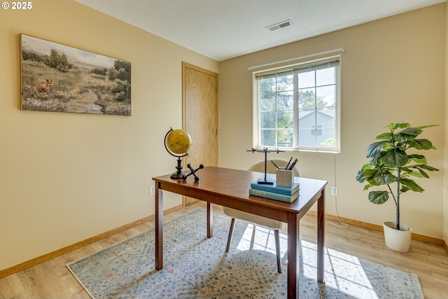 3057 Raymond St, Forest Grove, OR 97116 - office area featuring light wood-style floors and baseboards