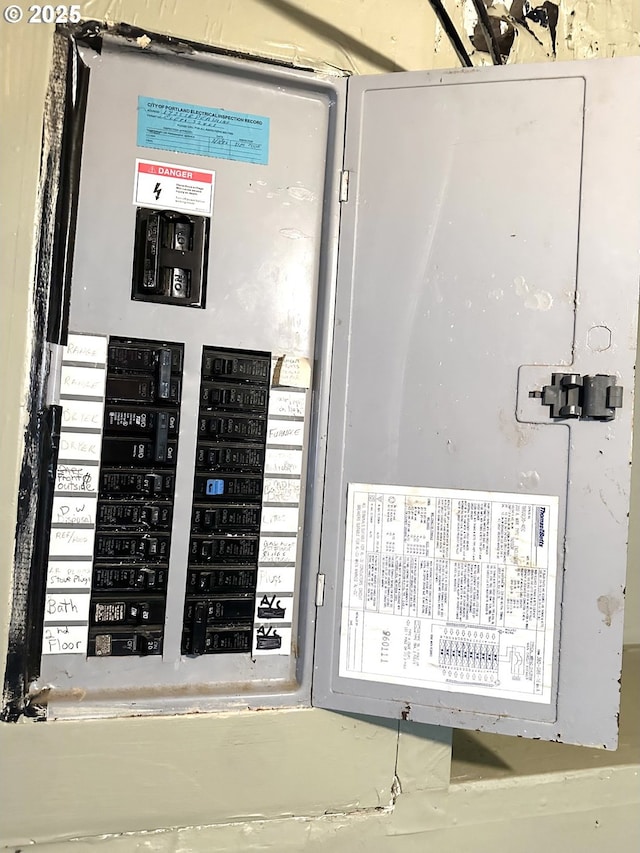 utilities with electric panel