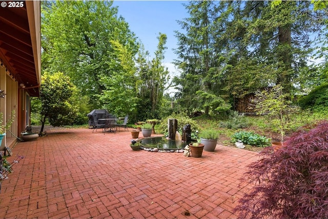 view of patio