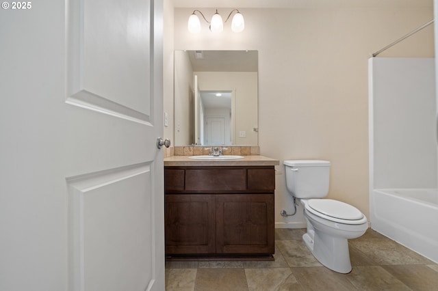8512 NE 13th Pl, Vancouver, WA 98665 - bathroom featuring vanity, bathtub / shower combination, and tile patterned flooring