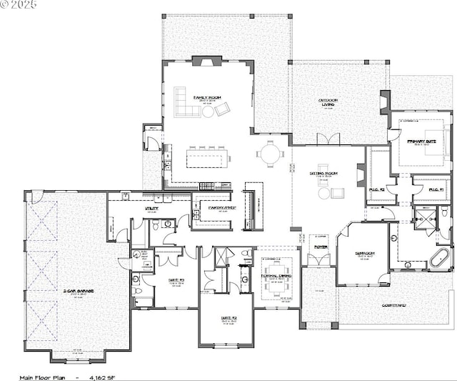 5616 NW 146th Cir Lot 1, Vancouver, WA 98685 - view of home floor plan