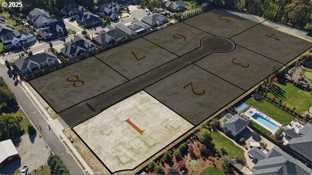 5616 NW 146th Cir Lot 1, Vancouver, WA 98685 - aerial perspective of suburban area