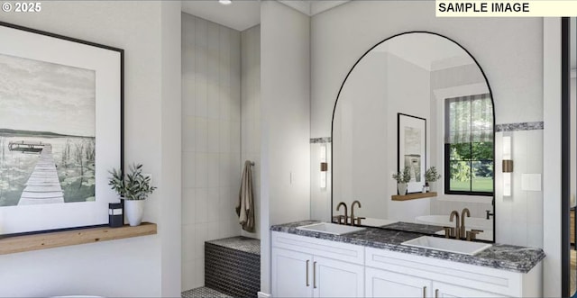 5616 NW 146th Cir Lot 1, Vancouver, WA 98685 - full bath featuring double vanity
