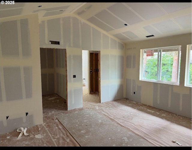5080 SE Drake Rd, Hillsboro, OR 97123 - unfurnished room featuring vaulted ceiling