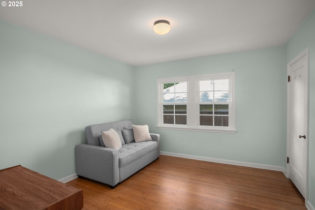 7414 N Chautauqua Blvd, Portland, OR 97217 - sitting room featuring wood finished floors and baseboards
