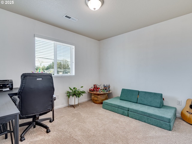 11411 NE 131st Pl, Vancouver, WA 98682 - home office featuring carpet floors, baseboards, and visible vents