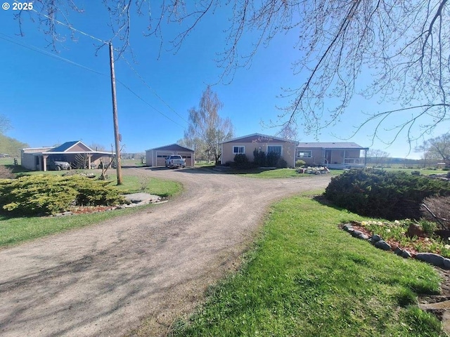 view of street with driveway