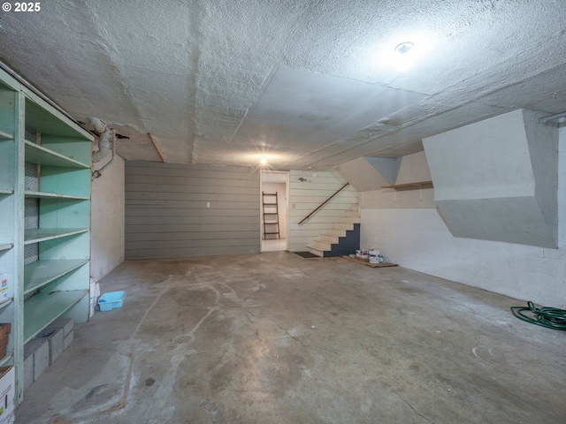 2625 Potter St, Eugene, OR 97405 - unfinished basement featuring stairs