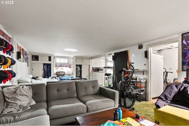 view of living room