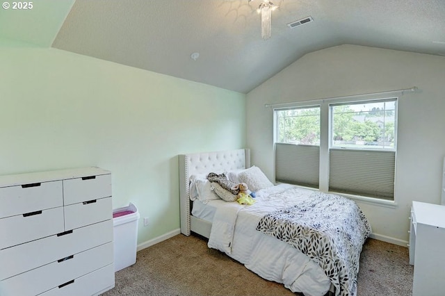 16295 SE Slate St, Damascus, OR 97089 - bedroom with lofted ceiling, light carpet, and baseboards