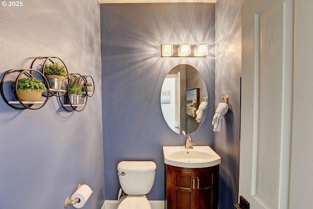 16295 SE Slate St, Damascus, OR 97089 - half bathroom featuring toilet and vanity