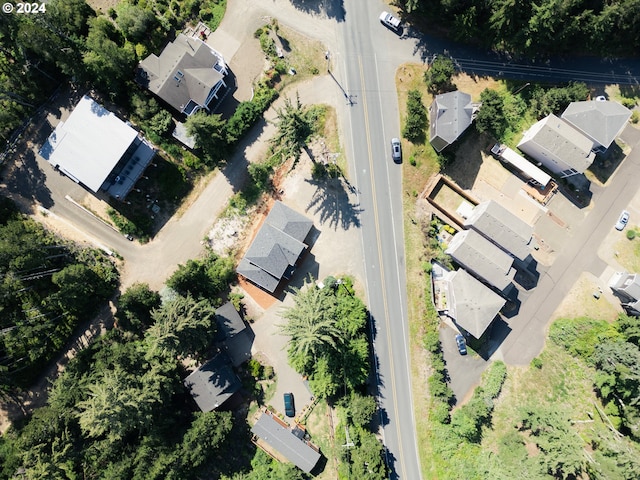 drone / aerial view featuring a residential view