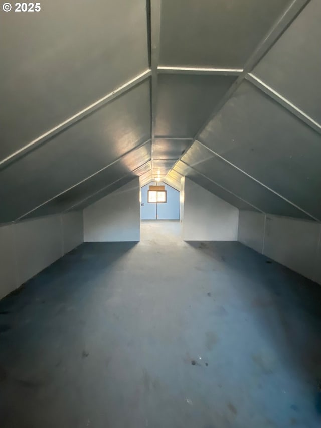 1412 5th St, Tillamook, OR 97141 - additional living space featuring lofted ceiling
