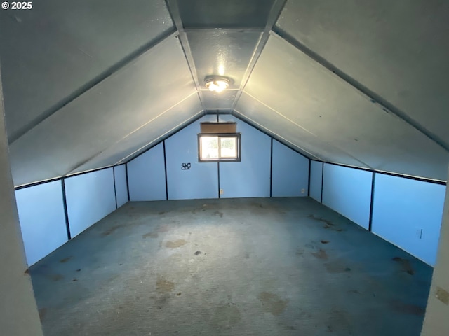 1412 5th St, Tillamook, OR 97141 - additional living space featuring carpet flooring and lofted ceiling