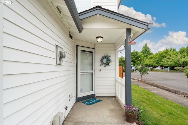 7501 NE 51st Way, Vancouver, WA 98662 - doorway to property with covered porch