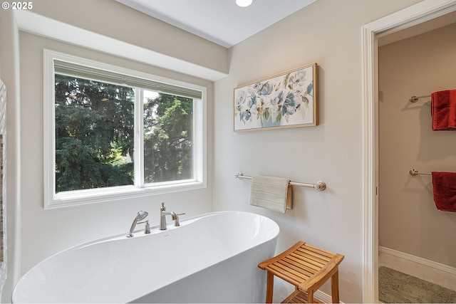 4710 SW Joshua St, Tualatin, OR 97062 - full bathroom featuring a freestanding bath