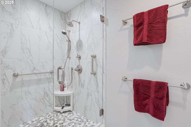 4710 SW Joshua St, Tualatin, OR 97062 - bathroom featuring a marble finish shower