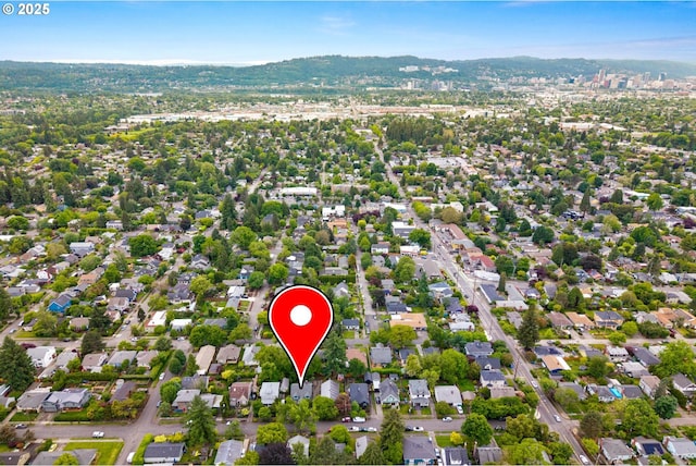 aerial overview of property's location