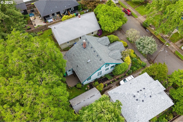view of subject property