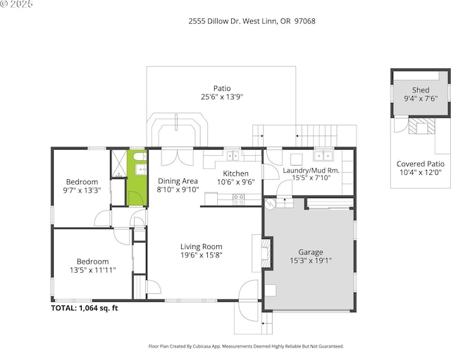 view of layout