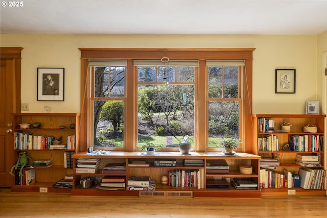 room details with wood finished floors