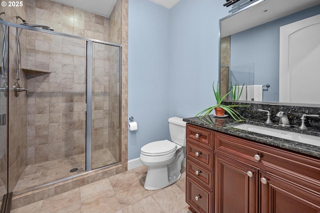 707 N Hayden Island Dr Unit 217, Portland, OR 97217 - bathroom with vanity and a stall shower