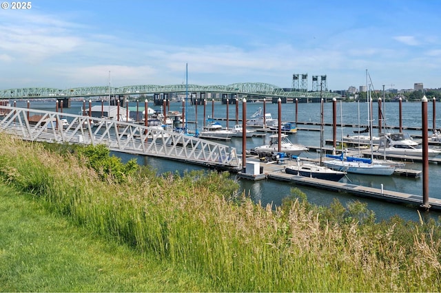 707 N Hayden Island Dr Unit 217, Portland, OR 97217 - dock area with a water view
