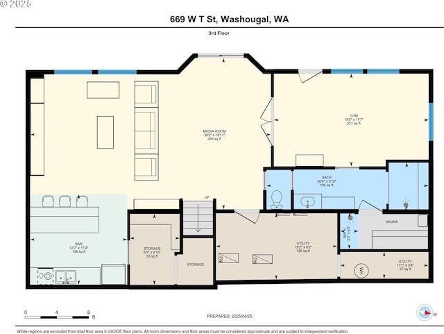 669 W T St, Washougal, WA 98671 - view of room layout
