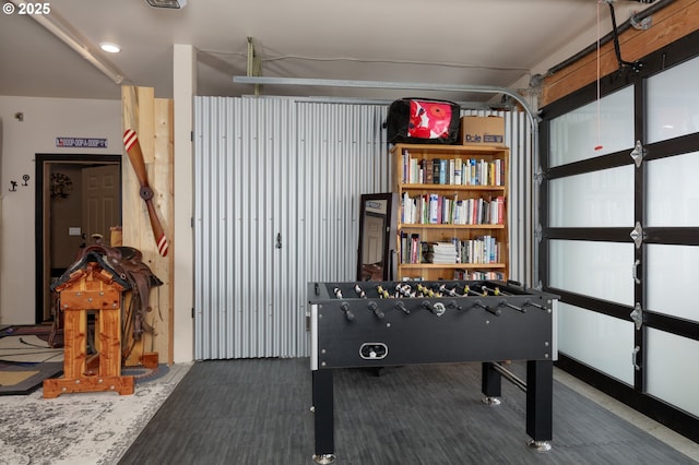view of recreation room