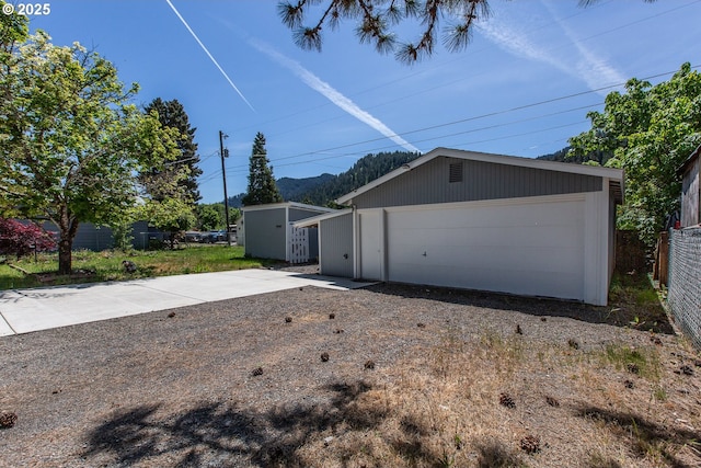 47508 Hansen St, Oakridge, OR 97463 - view of detached garage