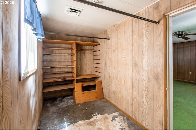 47508 Hansen St, Oakridge, OR 97463 - storage area with a ceiling fan