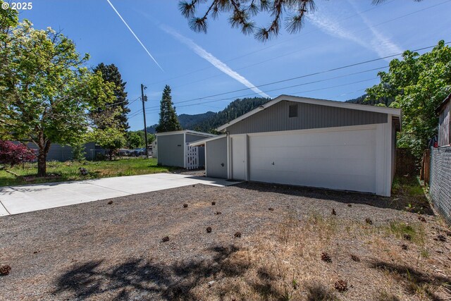 47508 Hansen St, Oakridge, OR 97463 - view of detached garage