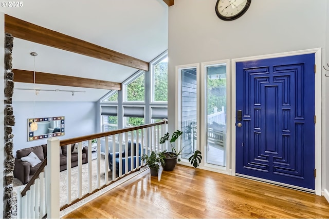 1543 NE Hyde St, Hillsboro, OR 97124 - foyer entrance featuring wood finished floors