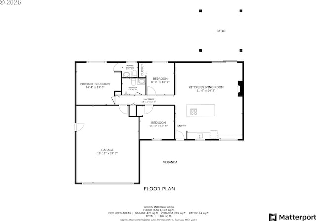 1213 NW Westridge St, Vancouver, WA 98665 - view of property floor plan