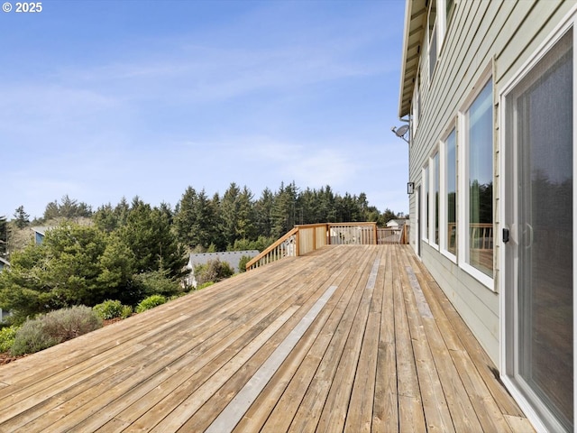 4257 SE Jetty Ave, Lincoln City, OR 97367 - view of wooden terrace