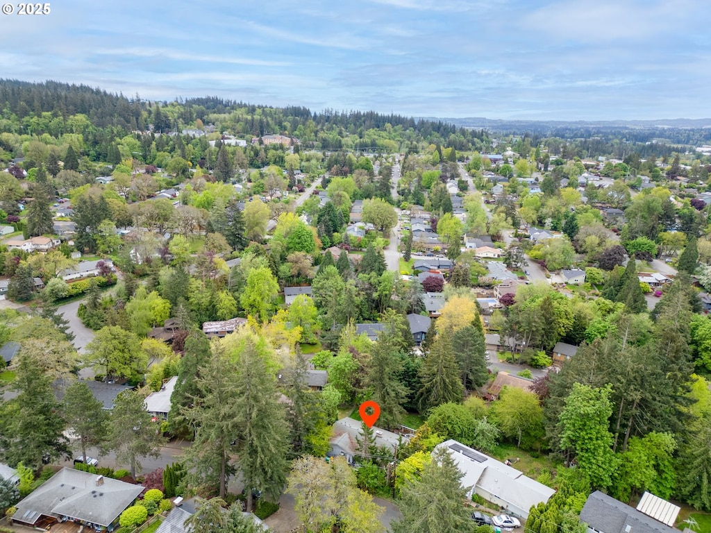 birds eye view of property featuring a residential view