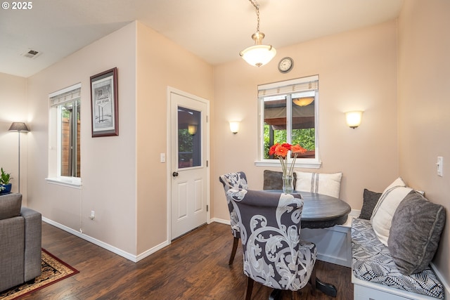 5761 Mt Vernon Rd, Springfield, OR 97478 - dining area featuring wood finished floors and baseboards