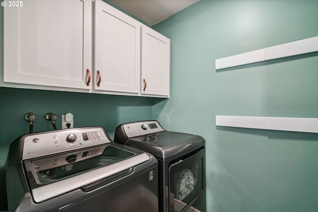 7780 Blinkhorn Way, Gladstone, OR 97027 - laundry area with separate washer and dryer and cabinet space