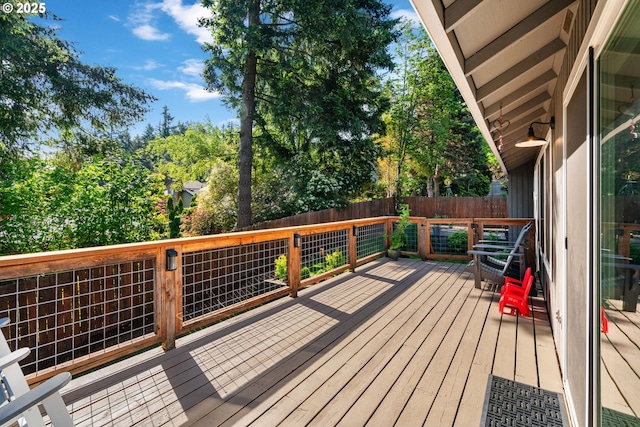 7780 Blinkhorn Way, Gladstone, OR 97027 - deck with a fenced backyard