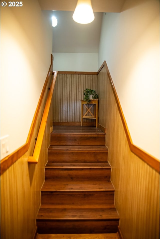 62725 Eagle Rd, Bend, OR 97701 - stairs with wood finished floors