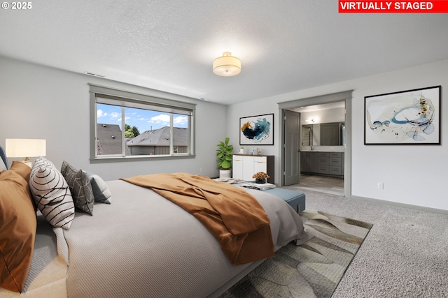 14716 Blue Blossom Way, Oregon City, OR 97045 - carpeted bedroom featuring baseboards and ensuite bath