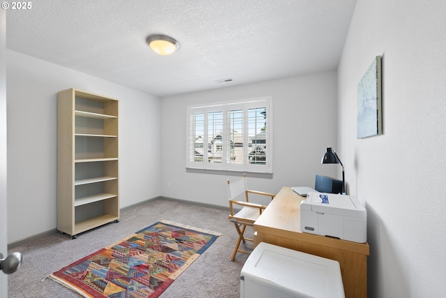 14716 Blue Blossom Way, Oregon City, OR 97045 - office space with carpet floors, a textured ceiling, and baseboards