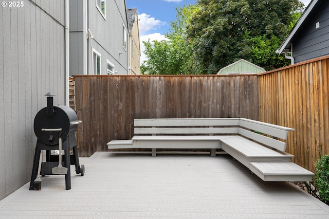 18576 SW Tara Meadows Ct, Beaverton, OR 97078 - view of patio / terrace featuring area for grilling and a deck