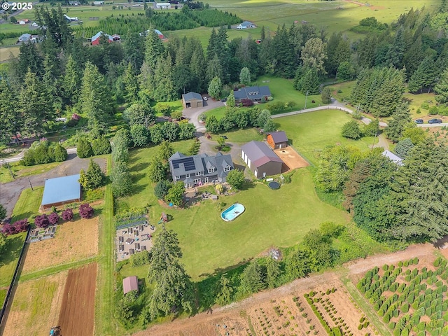 35412 SE Shade Tree Ln, Estacada, OR 97023 - aerial view of property and surrounding area with rural landscape