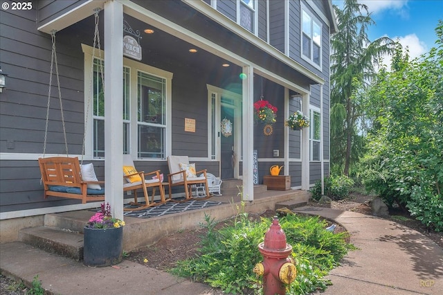 35412 SE Shade Tree Ln, Estacada, OR 97023 - property entrance featuring covered porch