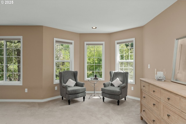 342 NW 84th Pl, Portland, OR 97229 - living area featuring light colored carpet and recessed lighting