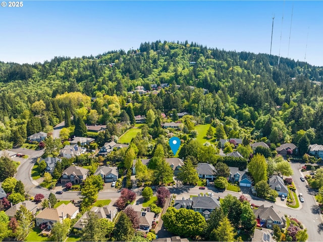 342 NW 84th Pl, Portland, OR 97229 - aerial view of residential area featuring a forest