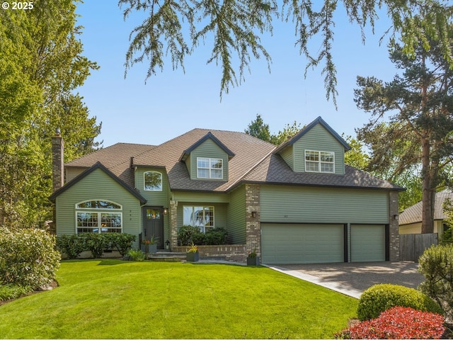 342 NW 84th Pl, Portland, OR 97229 - view of front of home with concrete driveway and an attached garage