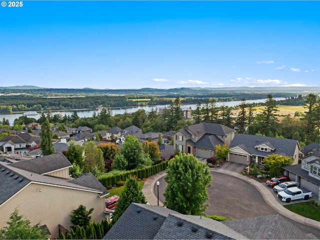 5309 NW 13th Cir, Camas, WA 98607 - aerial view of residential area with a large body of water
