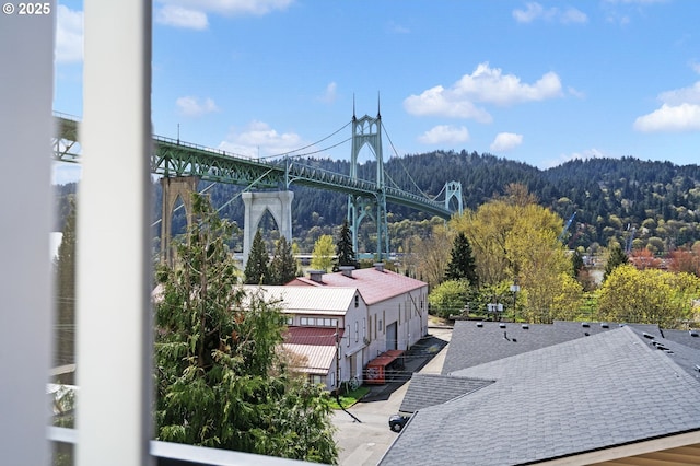 8712 N Decatur St Unit 302, Portland, OR 97203 - view of mountain background with a notable bridge